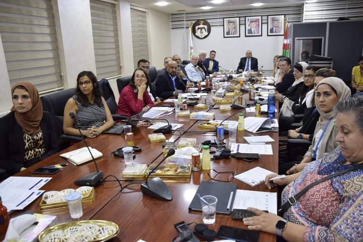 اللجنة التوجيهية لمشروع تعزيز الحماية الاجتماعية تعقد اجتماعها الخامس