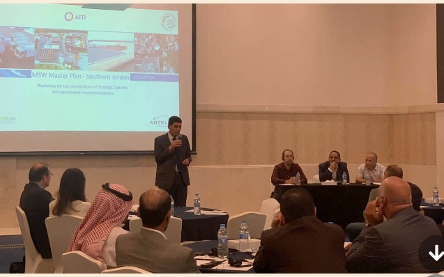 ورشة عن الخطة الإقليمية لإدارة النفايات الصلبة في الجنوب