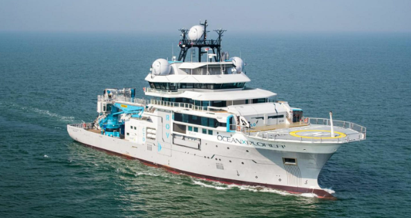 أكبر سفينة بحوث بحرية استكشافية في العالم تصل إلى العقبة