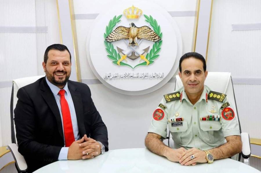 إذاعة الجيش العربي تستضيف العقيد القاضي العسكري موفق المساعيد