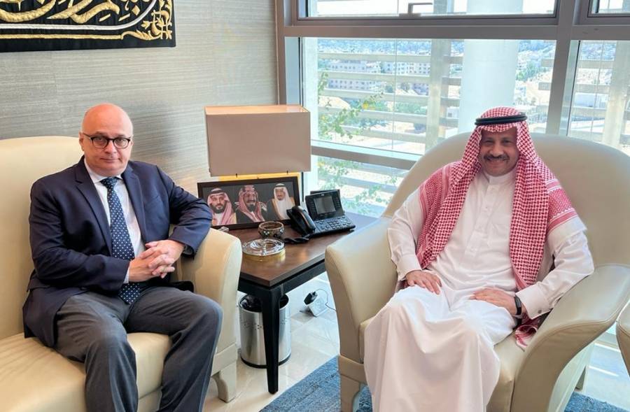 السديري يستقبل السفير الروسي لدى الاردن