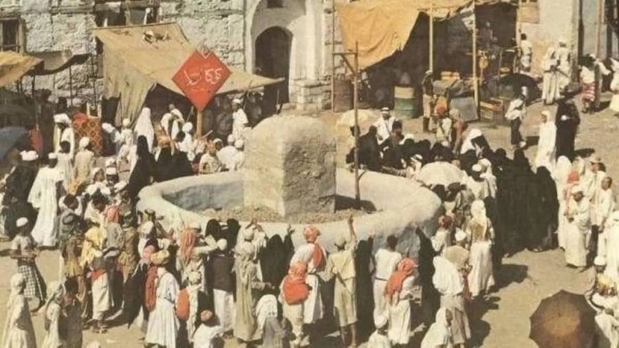 قبل 142 عامًا.. هنا صور نادرة لجمرات منى...صور
