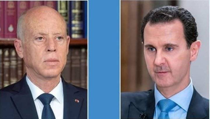 سعيد: سوريا وتونس حققتا إنجازات في مواجهة قوى الظلام