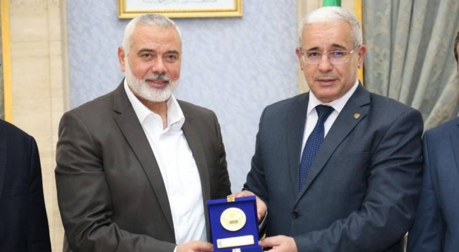 هنية يلتقي رئيس المجلس الشعبي الوطني الجزائري