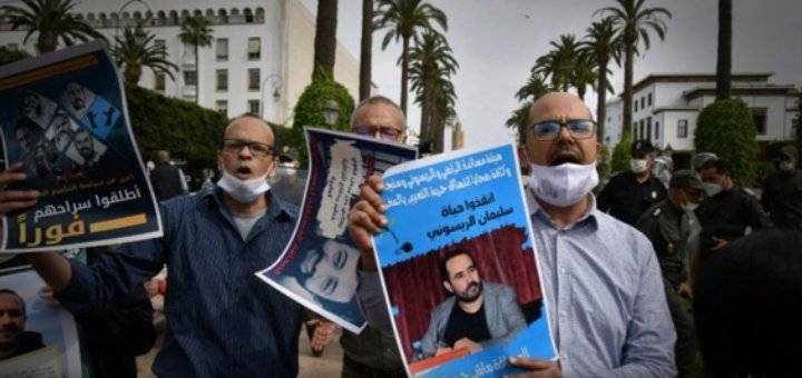 عائلات وأصدقاء معتقلي الرأي بالمغرب يضربون عن الطعام في العيد