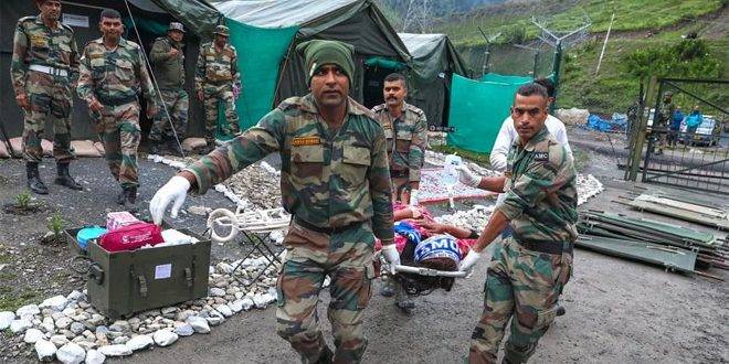 مصرع 16 شخصاً جراء الفيضانات في الشطر الهندي من كشمير