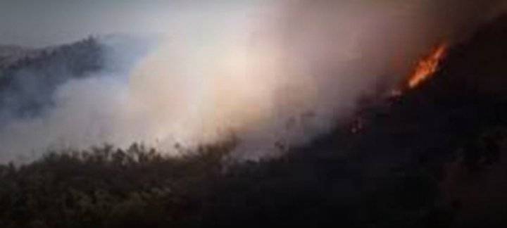 حرائق شمال المغرب بسبب موجة الحر