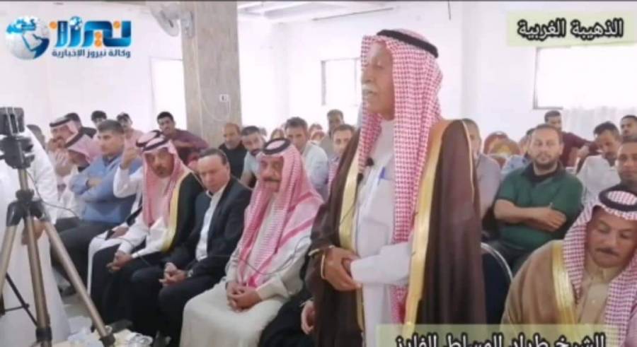 القاضي العشائري  طراد  الفايز....إلى مدينة الخليل لحل قضية عشائرية