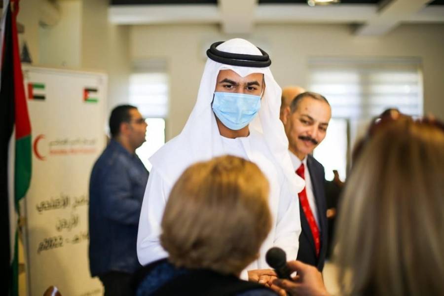 السفارة الإماراتية في الأردن تنفذ مشروع الأضاحي المقدم من الهلال الأحمر الإماراتي...صور