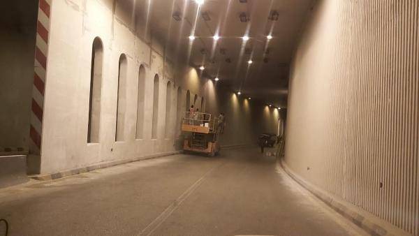 إعادة الحركة المرورية في نفق الثالث بعد اغلاقه إثر حادث سير