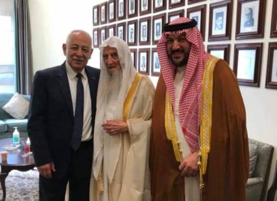 العيسوي يستقبل الشيخ عايش  الحويان