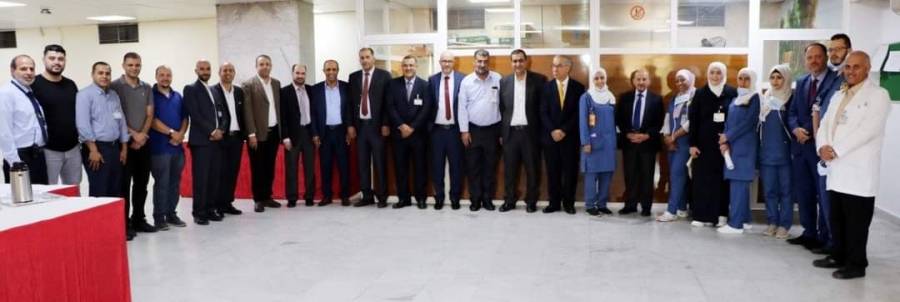 (1184) حالة مرضية راجعت طوارئ مستشفى الجامعة الأردنية