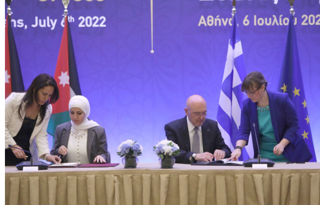 اللجنة الأردنية اليونانية تبحث التعاون في مختلف المجالات