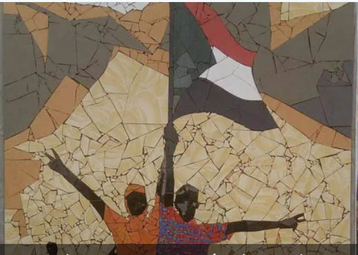 الفسيفساء يزين شوارع الخرطوم.. وأول دكتوراه بهذا الفن