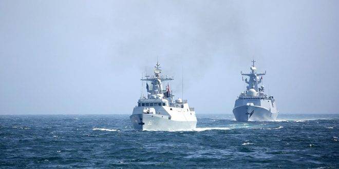 انتهاء التدريبات البحرية المشتركة بين الصين وباكستان