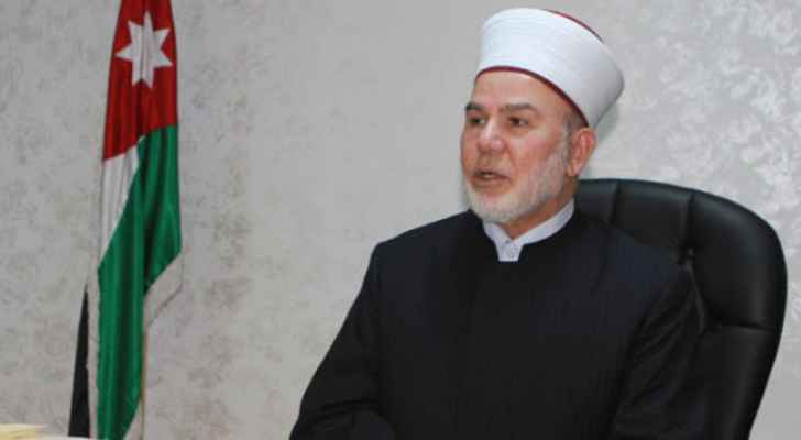 مفتي المملكة يدعو الأردنيين إلى عدم الغضب