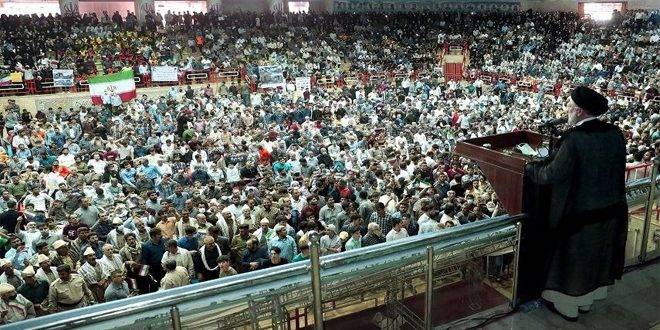 الرئيس الإيراني:أي خطأ ترتكبه واشنطن وحلفاؤها في المنطقة سيقابل برد قاس