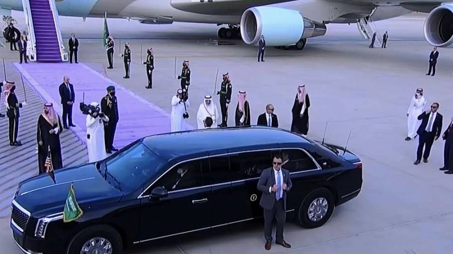 بايدن يصطحب الوحش في رحلته للشرق الأوسط.... ثمنها 1.5 مليون دولار..