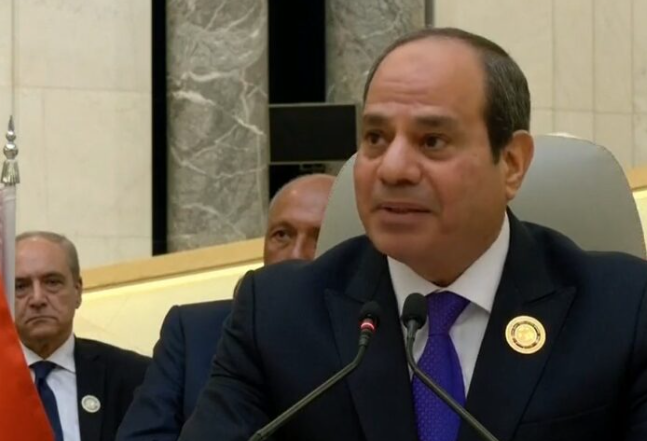 السيسي: حان الوقت لنضع نهاية لجميع الصراعات