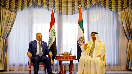 الكاظمي يلتقي بن زايد في جدة ويبحثان التعاون في الاقتصاد والطاقة