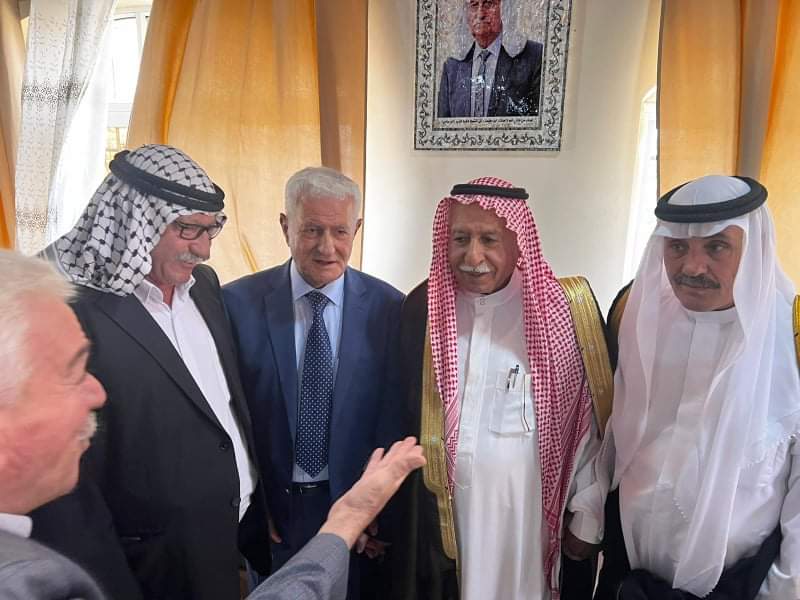 عشائر التعامرة تولم على شرف القاضي العشائري الشيخ طراد المسلط الفايز ... صور 