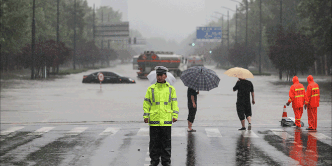 مصرع 6 أشخاص جراء السيول الجبلية جنوب غرب الصين