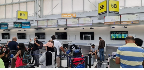 تقطّع السبل بركاب الملكية الأردنية بشيكاغو