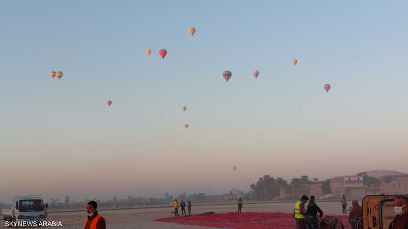 سقوط منطاد في الأقصر.. والسلطات المصرية تحقق