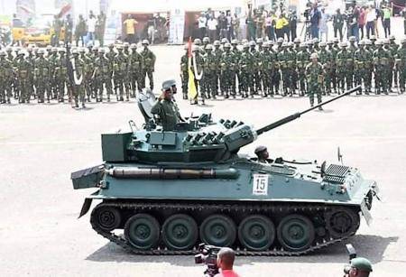 الجيش النيجيري يتسلم مركبات عسكرية مدرعة من الأردن