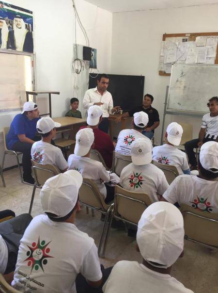 معسكرات الحسين للعمل والبناء تواصل فعالياتها في المفرق