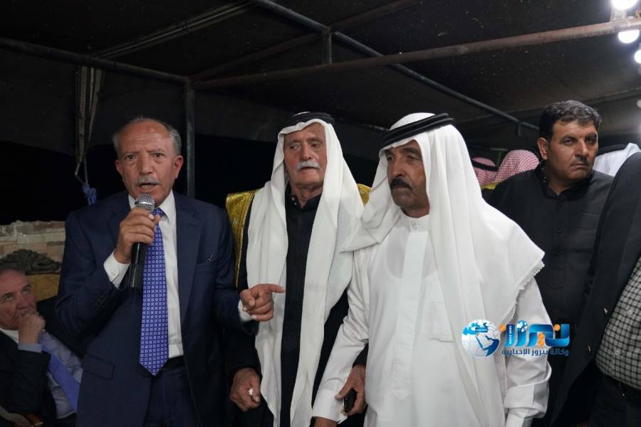 النائب العدوان يوجه رسالة شكر للشيخ نايف الحمود الشرعة ويثمن الدعوات الموجهة للخصاونة ...صور