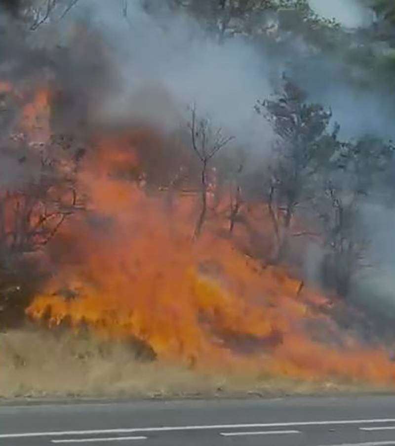 حريق ضخم في وينينغتون شرقي لندن