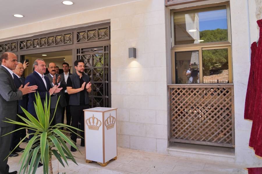 ولي العهد يفتتح نادي المتقاعدين العسكريين بعجلون
