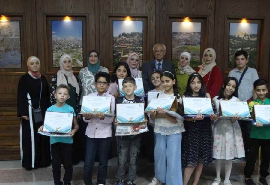 إعلان الفائزين بمسابقة الكاتب الصغير في المكتبة الوطنية