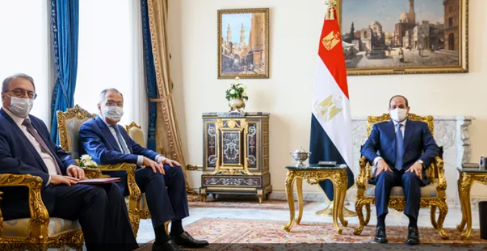 لافروف في القاهرة.. و3 ملفات على جدول الأعمال