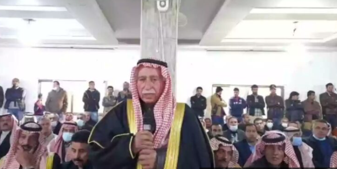 الشيخ الفايز : اللجوء إلى التحكيم بعد فشل الصلح بين “الجعبري والعويوي”