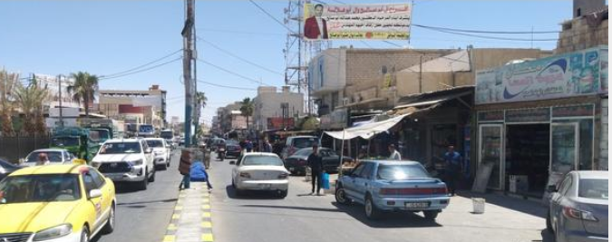 ظاهرة اعتداء البسطات على الأرصفة تؤرق أهالي معان