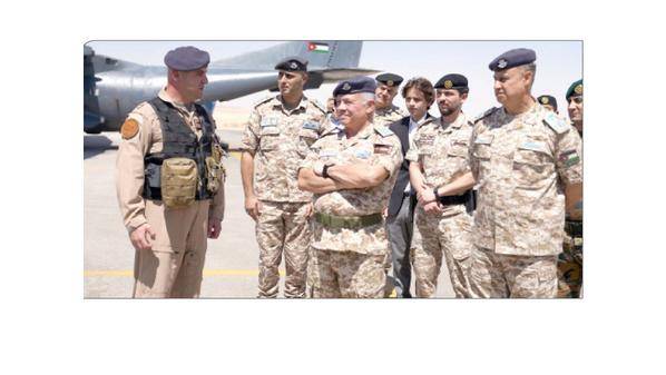 الملك لصقور سلاح الجو : واثق بجاهزيتكم