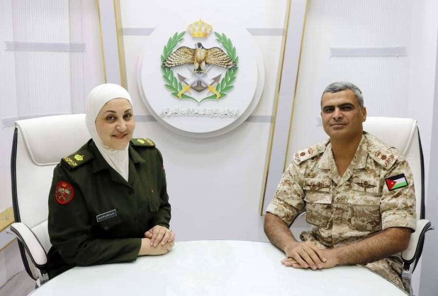 إذاعة الجيش العربي تستضيف  المقدم الركن منذر قاسم البطوش