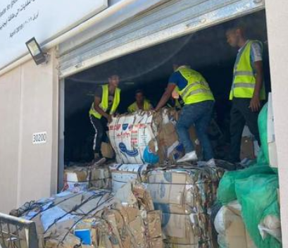 دير علا : بيع النفايات المفرزة القابلة للتدوير لزيادة اعداد العمال الذين يتم تشغيلهم في المشروع