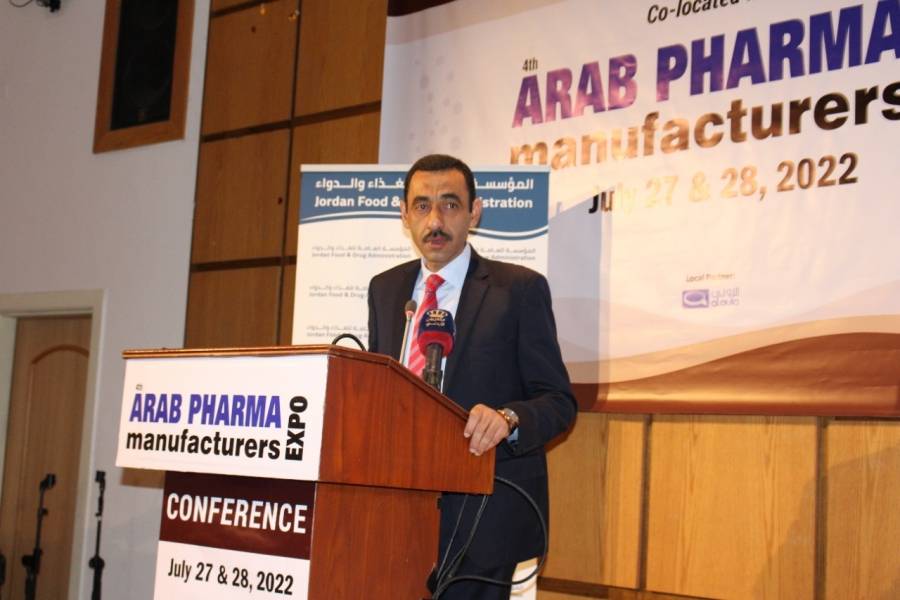 مهيدات يفتتح فعاليات ملتقى ومعرض الصناعات الصيدلانية العربية الرابع والعشرين