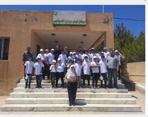 انطلاق معسكر التماسك الاجتماعي في مركز شباب عجلون النموذجي