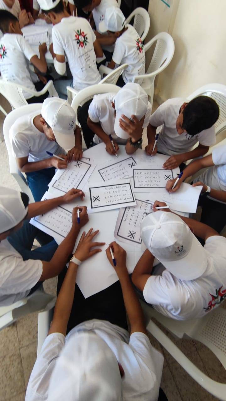 اختتام معسكر الكشافه والمرشدات والعمل التطوعي في البتراء