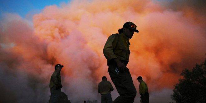 إخلاء قرية ومصنعين جراء اندلاع حريق غابات جنوب غرب فرنسا