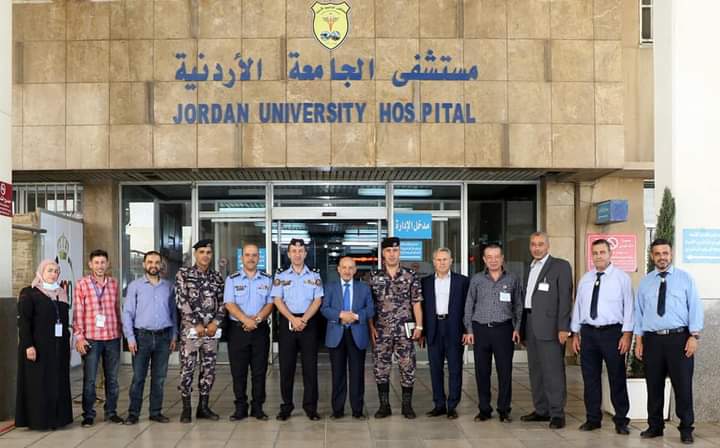 مستشفى الجامعة الأردنيّة يُنفّذ تمرين إخلاء وهمي في مبنى التوليد وحديثي الولادة