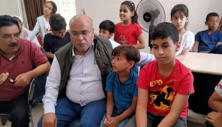 رئيس بلدية الموقر يفتتح نادي صيفي الرجم الغربي ويزور نادي صيفي  الفيصلية