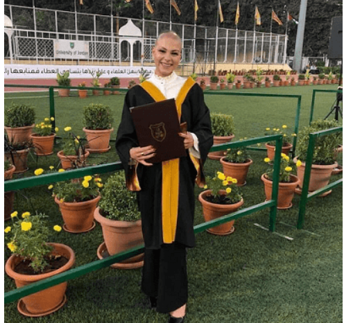 تخرج ميس الزبن ..الشابة الحديدية الاردنية