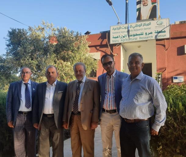 Irbid Governor visits Maru Agricultural Research Station