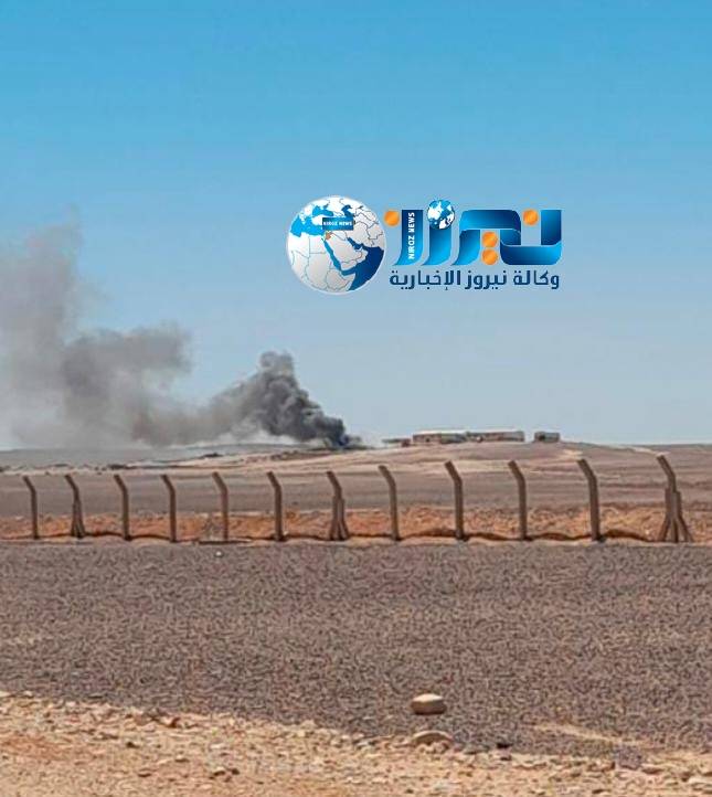 مصدر : حريق يشب في مكب نفايات في العطارات