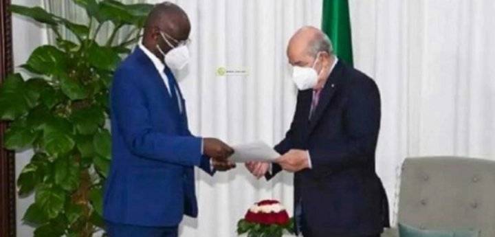 الرئيس الجزائري يتسلم رسالة خطية من نظيره الموريتاني